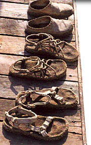 All natural hemp sandals and shoes